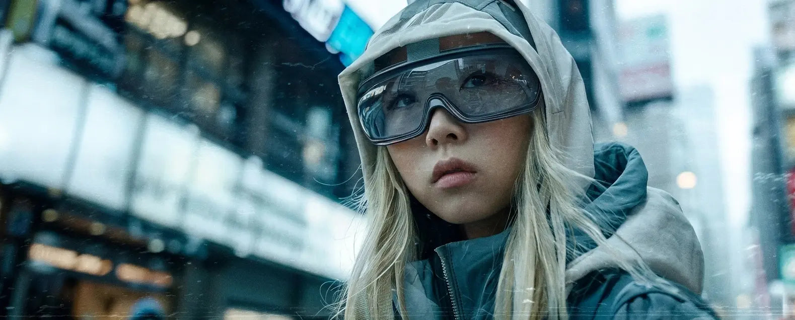 woman in techwear outfit