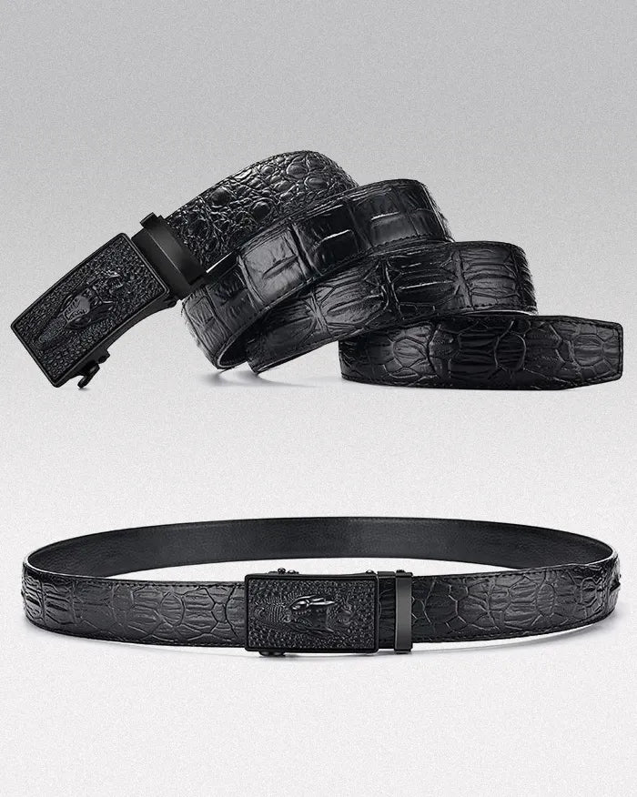 Crocodile Pattern belt ’Ina’