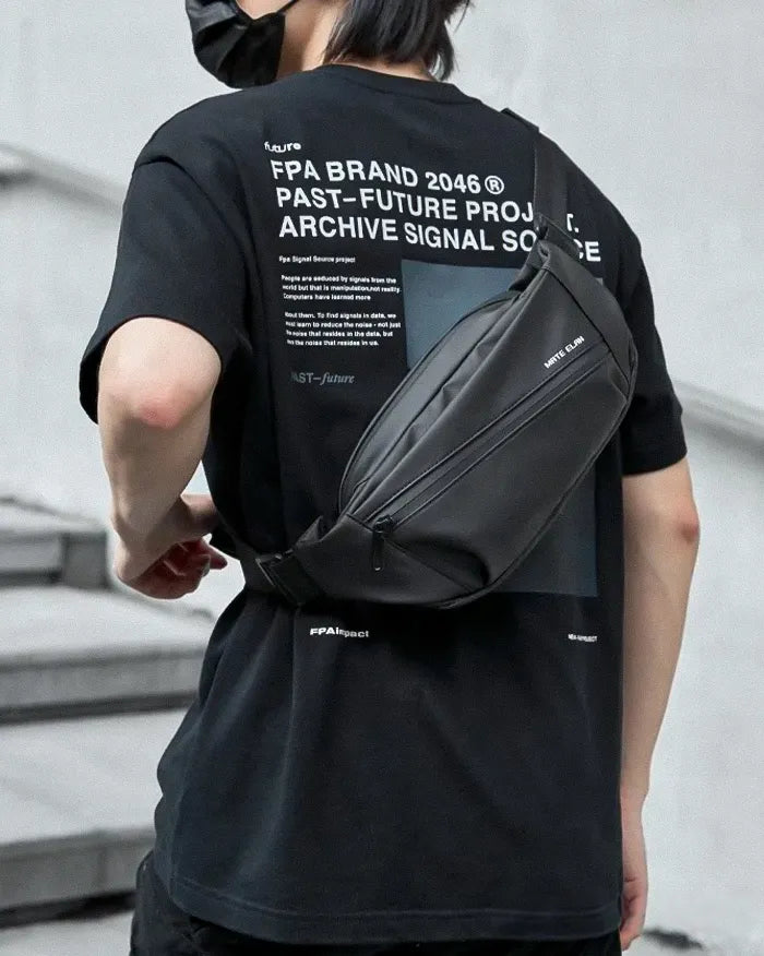 Crossbody bag fanny pack ’Hitoyoshi’ - TECHWEAR STORM™