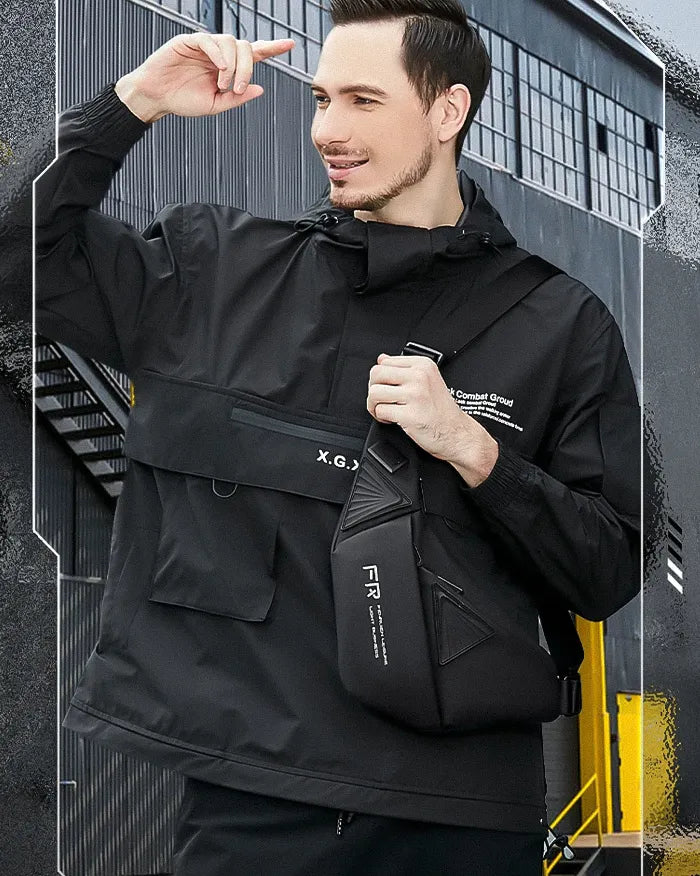 Crossbody sling bag ’Kuwana’ - TECHWEAR STORM™