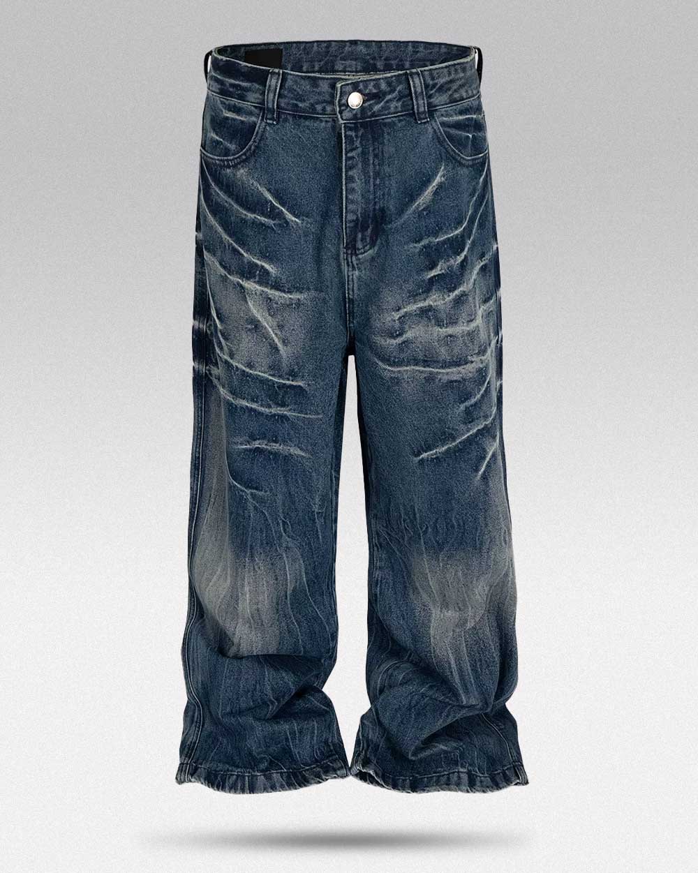 Cyber Y2k jeans ’Kitachi’ - Blue / S