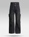 Cyberpunk black pants ’Kaichi’ - TECHWEAR STORM™