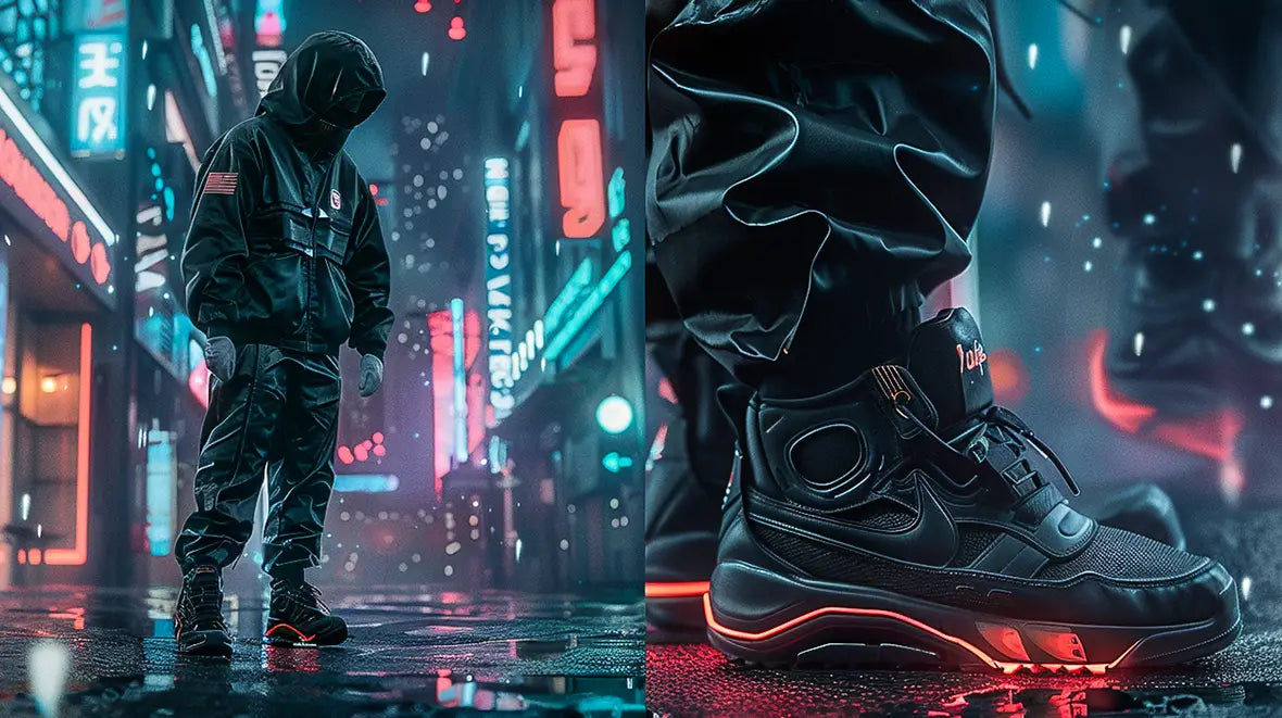 futuristic footwear