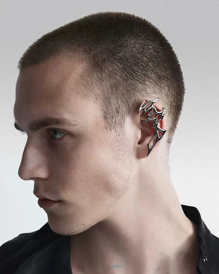 Cyberpunk Ear Clip ’Shyron’ - TECHWEAR STORM™