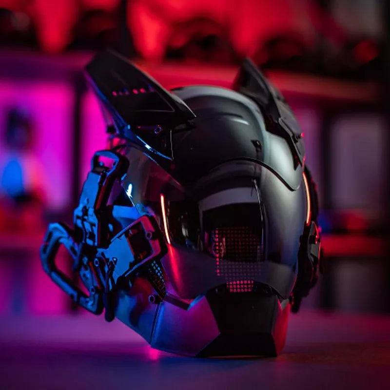 Cyberpunk Helmet ’Nagaka’ - TECHWEAR STORM™