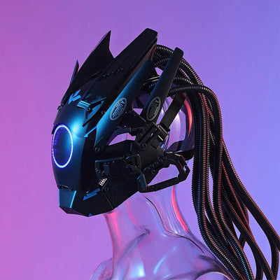 Cyberpunk Helmet ’Neyaga’ - TECHWEAR STORM™