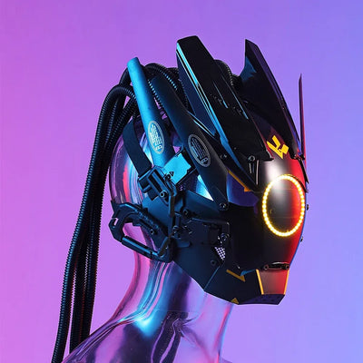 Cyberpunk Helmet ’Neyaga’ - TECHWEAR STORM™