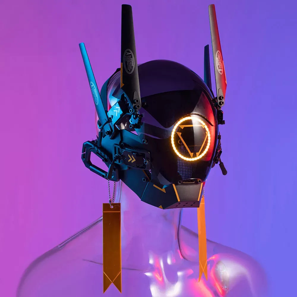 Cyberpunk Helmet ’Tsukuba’ - TECHWEAR STORM™