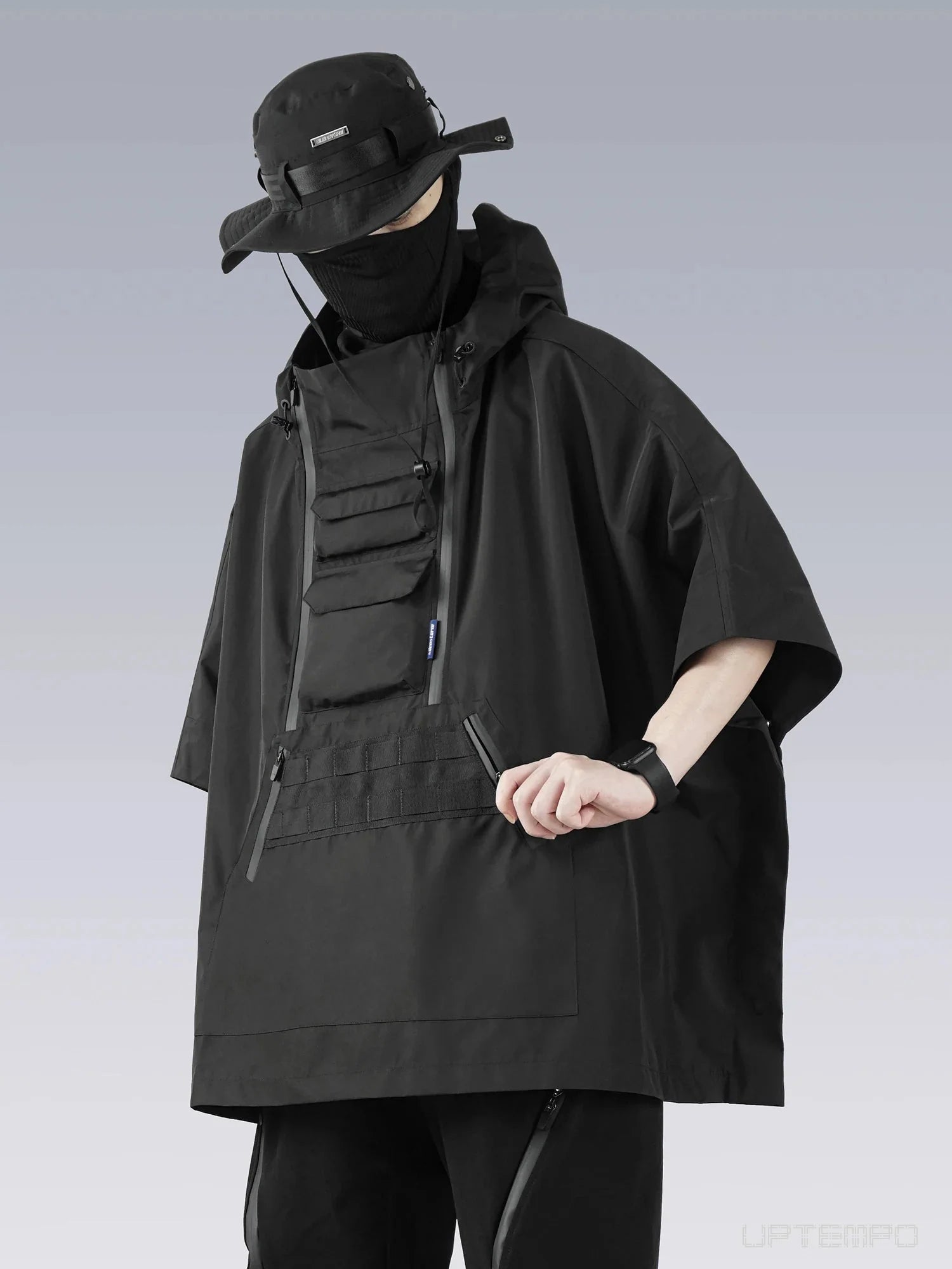 Techwear Poncho Aoga - TECHWEAR STORM™