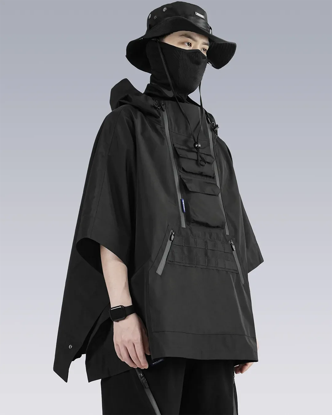 Techwear Poncho "Aoga"