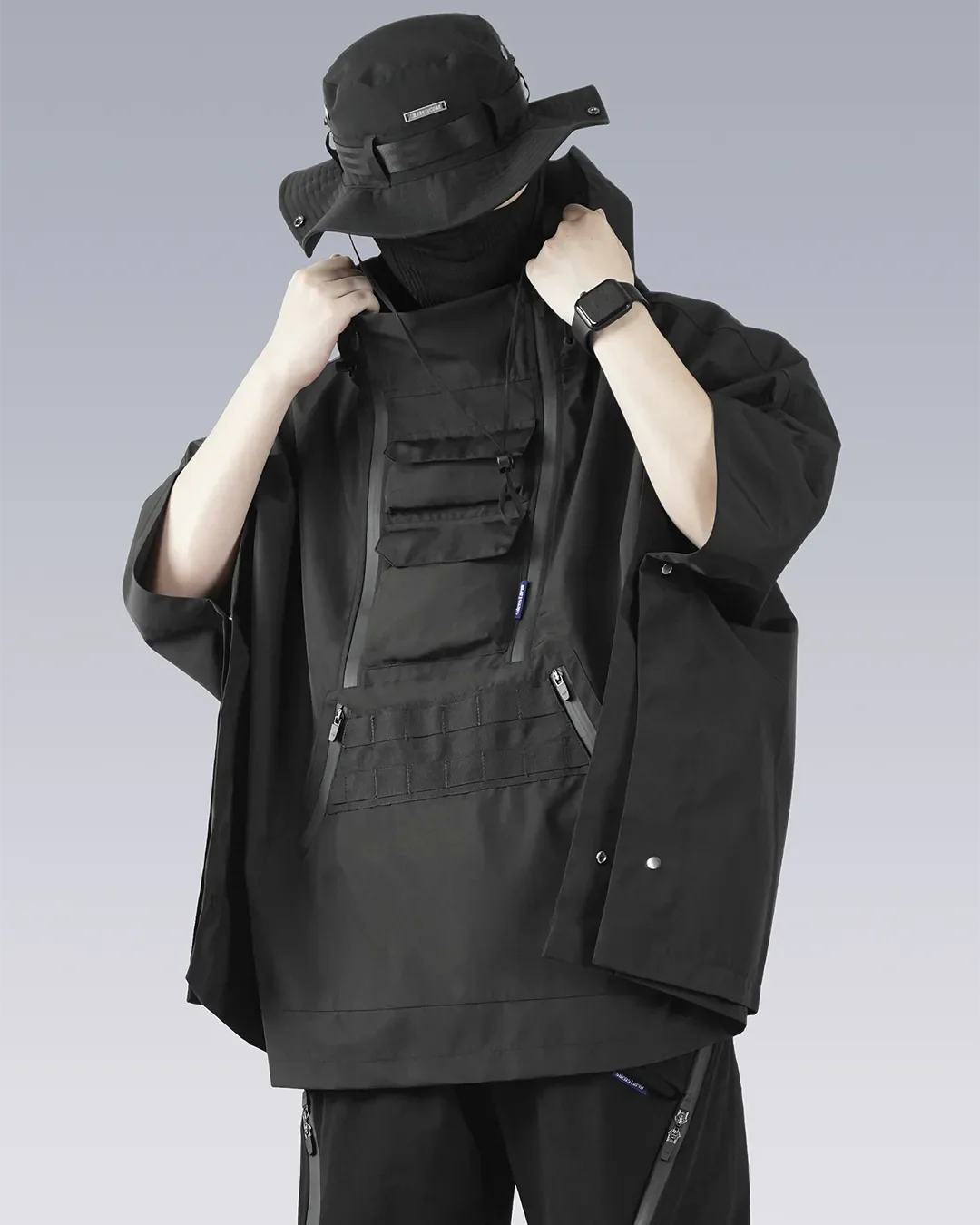 Techwear Poncho "Aoga"