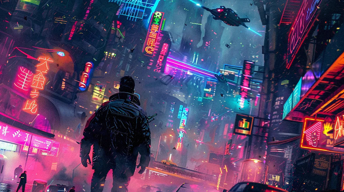 Cyberpunk city