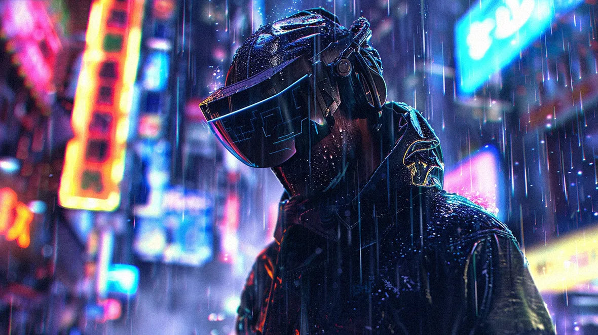 Cyberpunk aesthetic