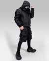 Cyberpunk Waxed jacket ’Chiura’ - TECHWEAR STORM™