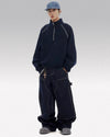 Dark blue baggy jeans ’Magane’ - TECHWEAR STORM™