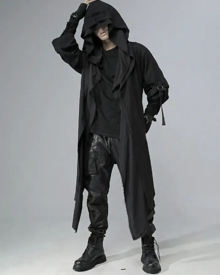 Darkwear Cloak ’Sennan’ - Black / XL