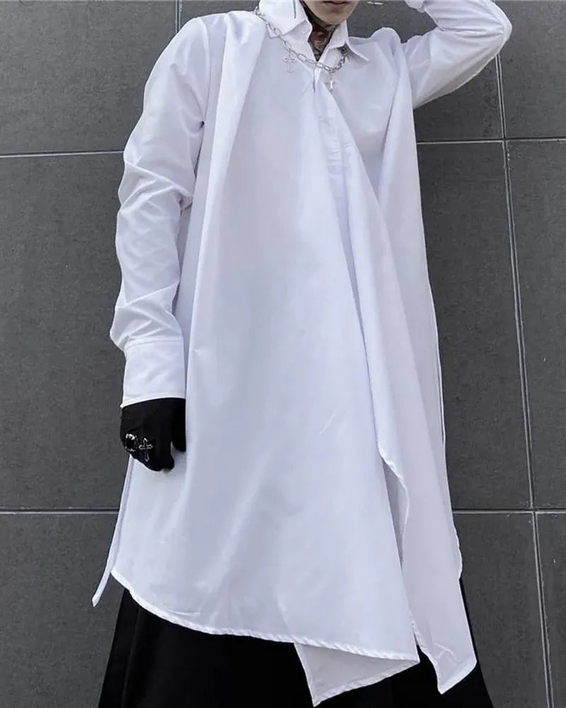 Darkwear Long Shirt ’Komura’ - TECHWEAR STORM™