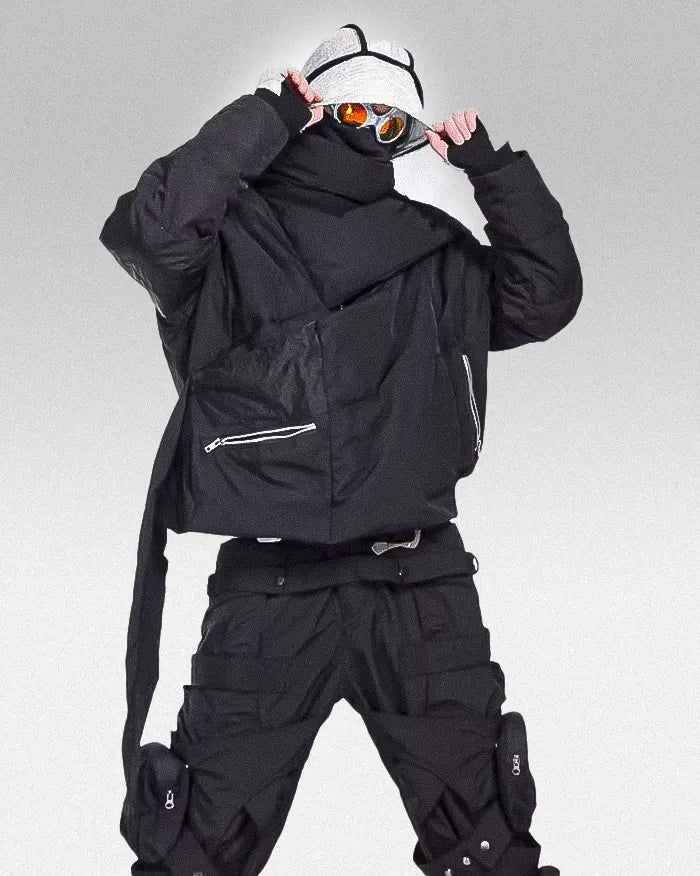 Deconstructed jacket men’s ’Katsugi’ - TECHWEAR STORM™