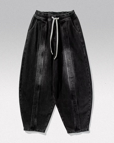 Denim harem trousers ’Kyota’ - TECHWEAR STORM™