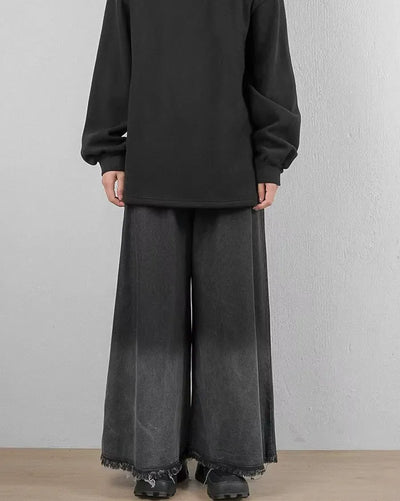 Denim Women Hakama Pants ’Kyonan’ - TECHWEAR STORM™