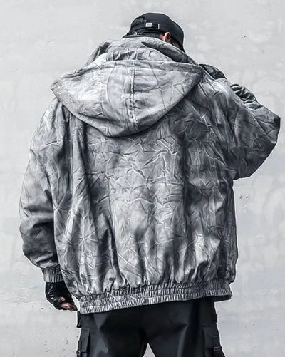 Distressed jacket ’Dawara’ - TECHWEAR STORM™