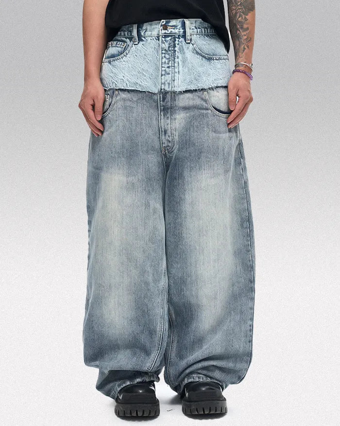 Double Layer Jeans ’Kushikino’