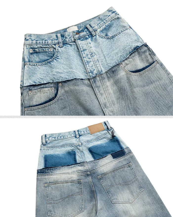 Double Layer Jeans ’Kushikino’