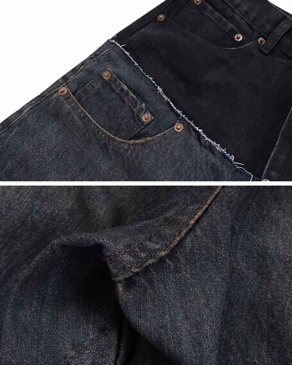 Double Layer Jeans ’Kushikino’