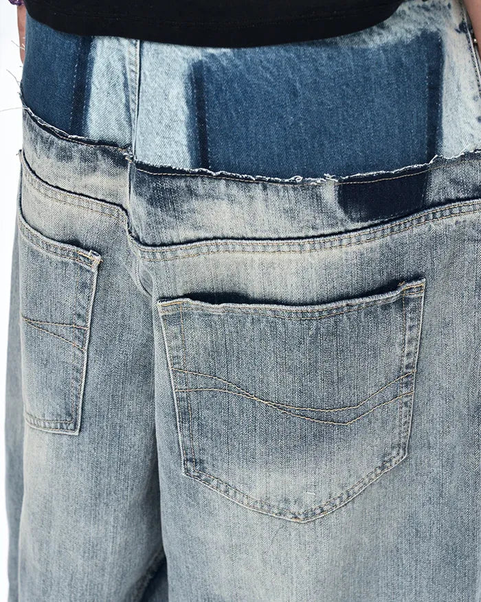 Double Layer Jeans ’Kushikino’