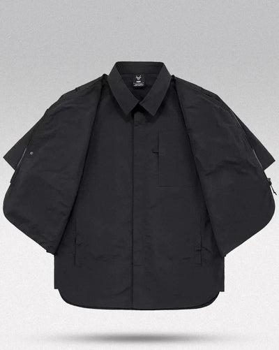 Fake two piece shirt ’Yukumo’ - TECHWEAR STORM™