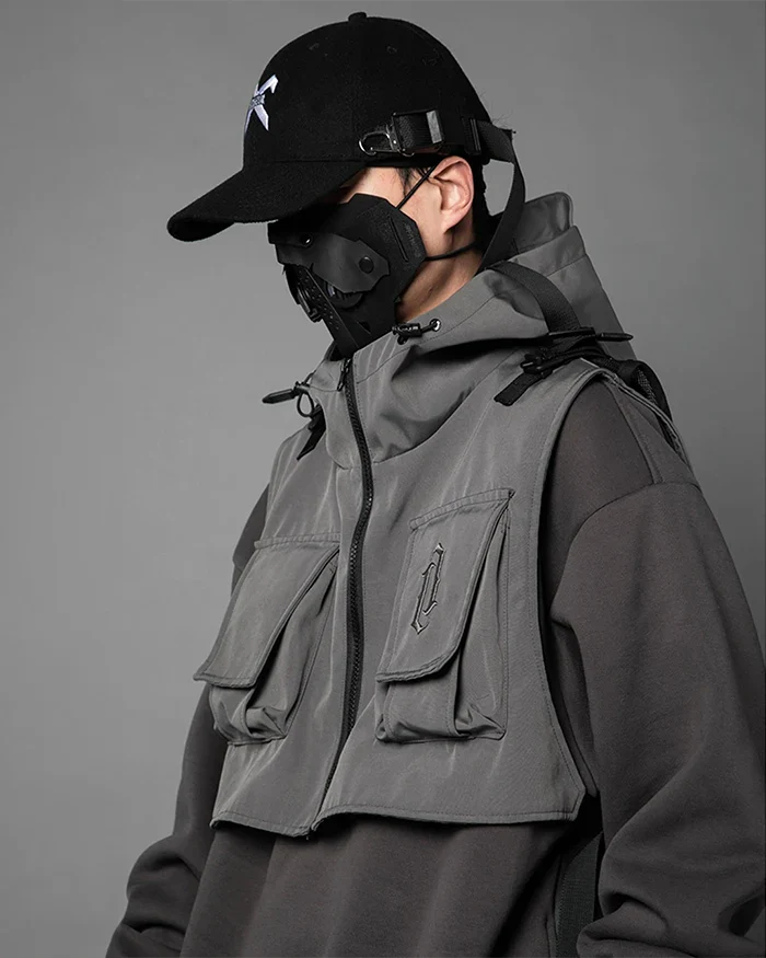 Fake two Pieces Hoodie ’Kaizu’ - TECHWEAR STORM™