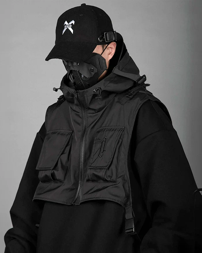 Fake two Pieces Hoodie ’Kaizu’ - TECHWEAR STORM™