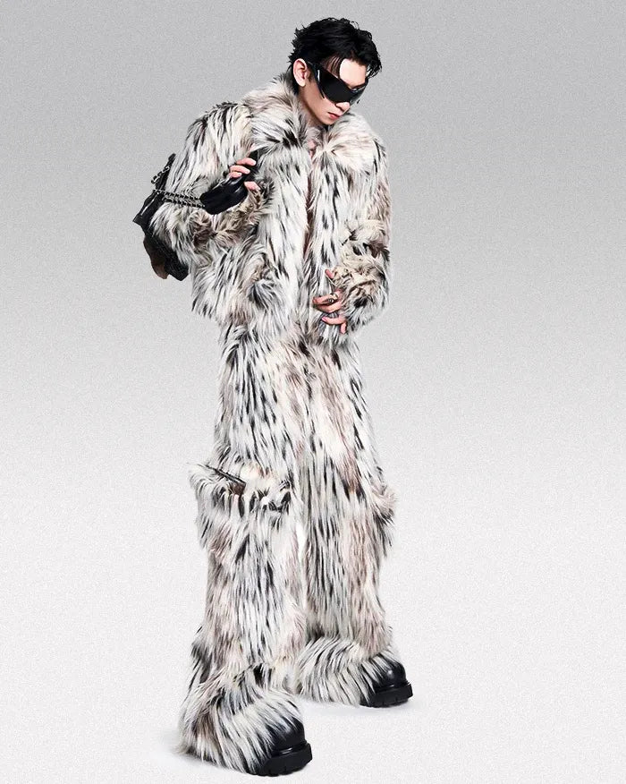 Faux fur jacket ’Loxi’