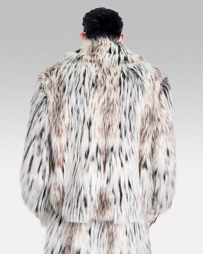 Faux fur jacket ’Loxi’