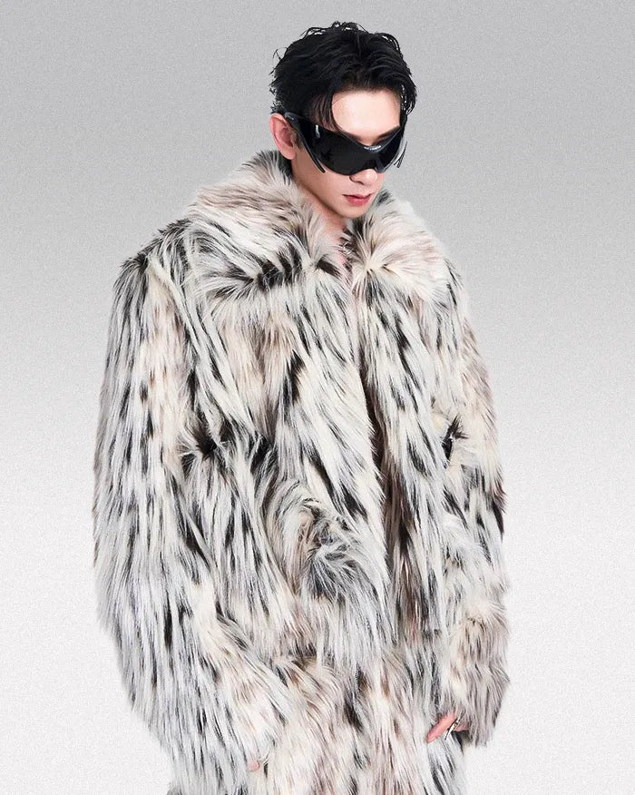 Faux fur jacket ’Loxi’