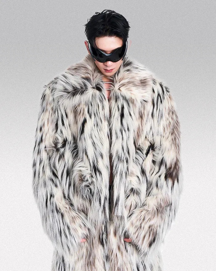Faux fur jacket ’Loxi’