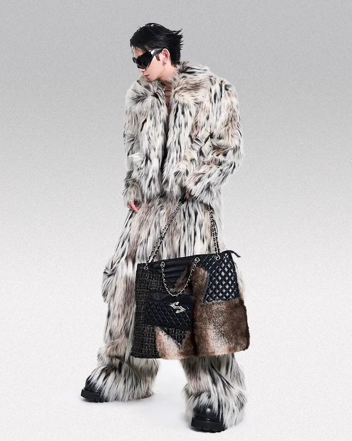Faux fur jacket ’Loxi’
