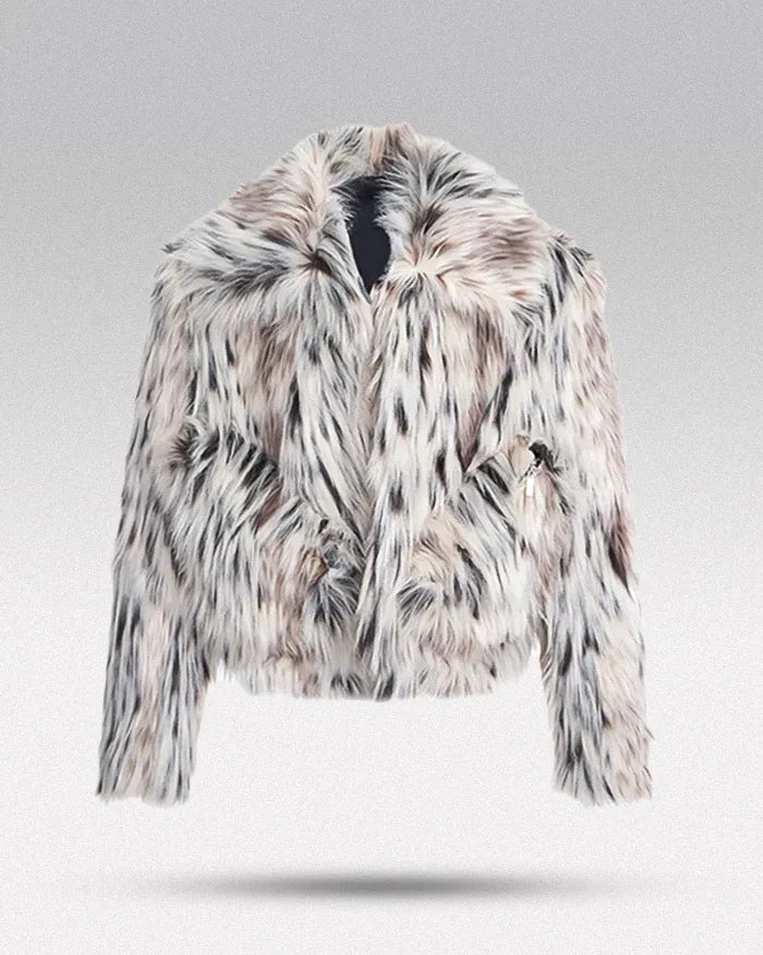 Faux fur jacket ’Loxi’