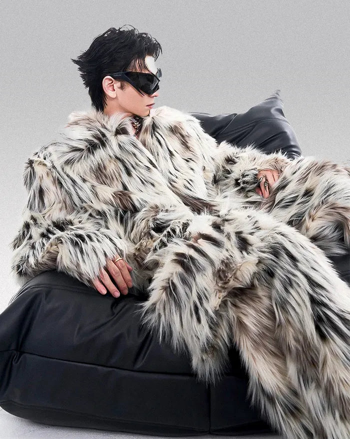 Faux fur jacket ’Loxi’