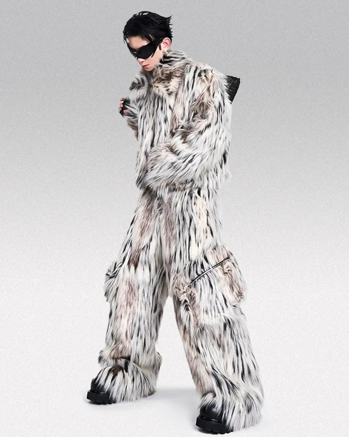 Faux Fur Pants ’Loxi’