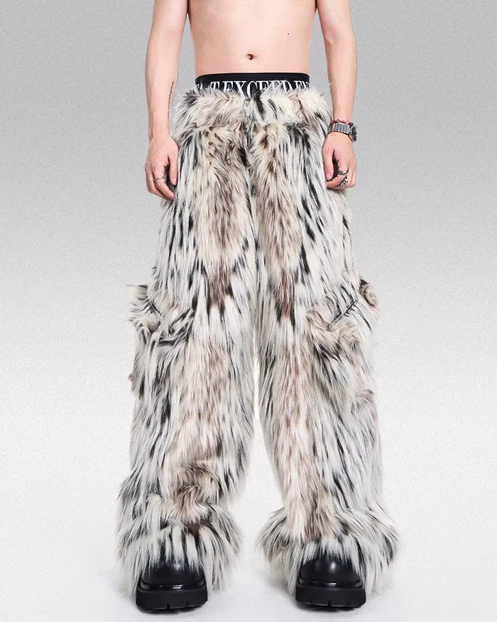 Faux Fur Pants ’Loxi’