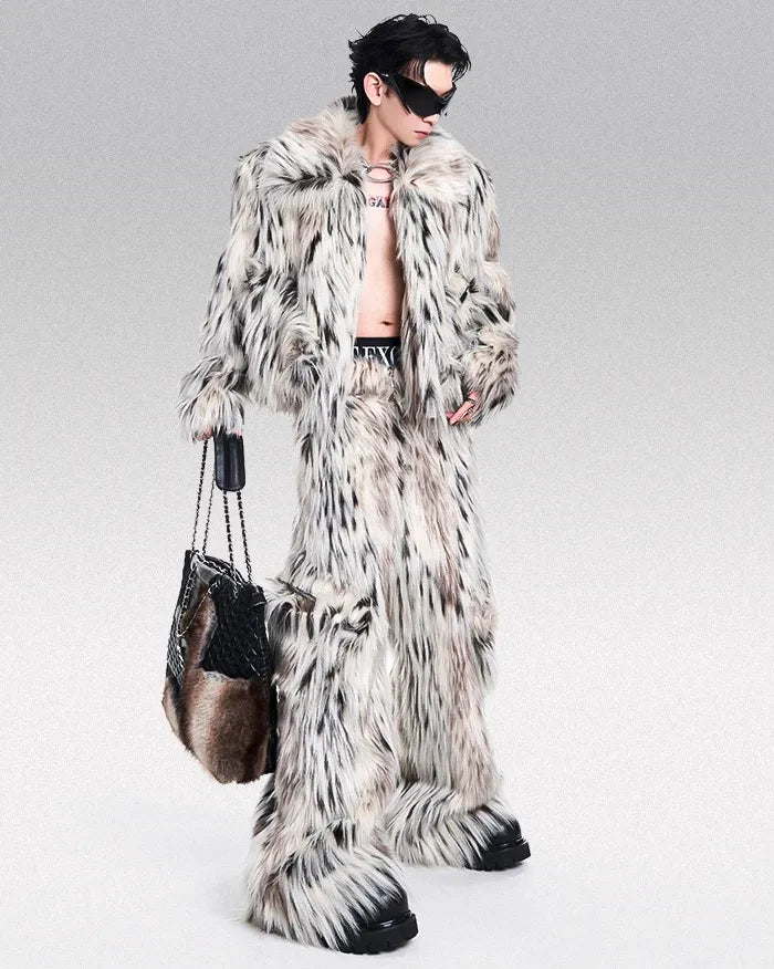 Faux Fur Pants ’Loxi’