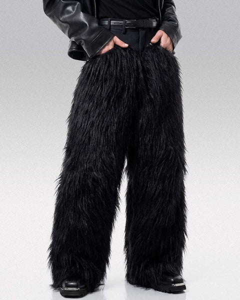 パンツ Carlyle Pant alpaca fur Faux Fur Pants 