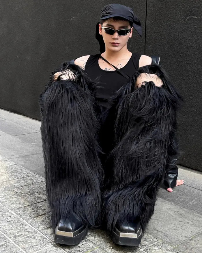 Faux Fur Pants ’Zorron’