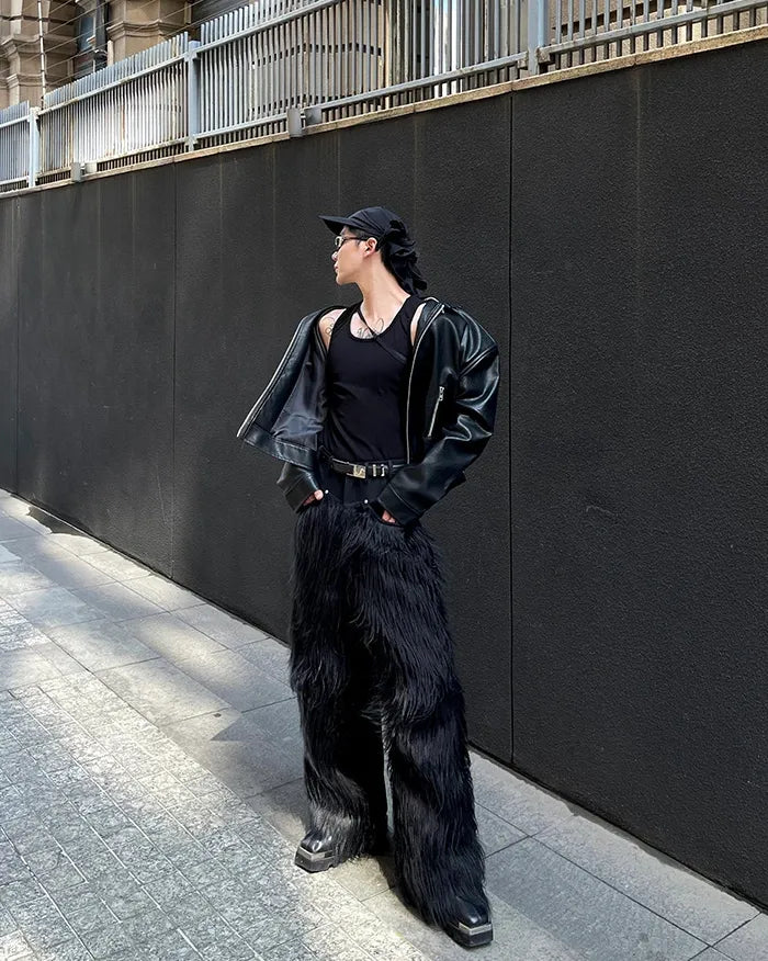 Faux Fur Pants ’Zorron’