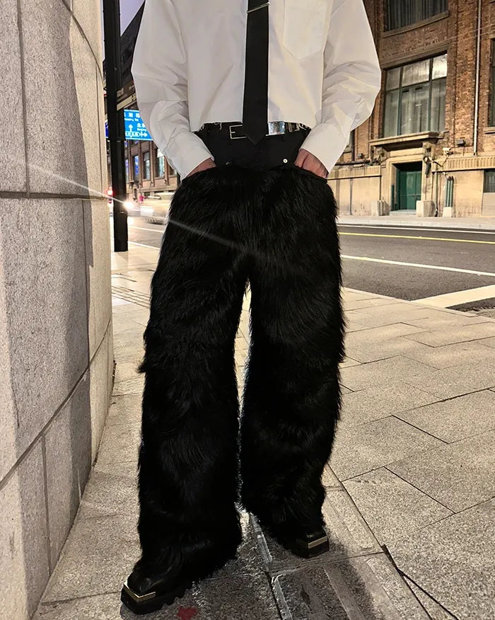 Faux Fur Pants ’Zorron’