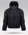 Faux Leather down jacket ’Hiratsu’ - TECHWEAR STORM™