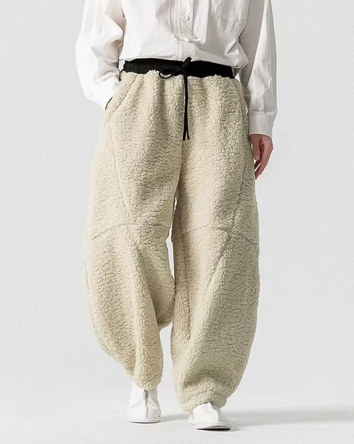 Fleece wool pants ’Mugyo’ - TECHWEAR STORM™