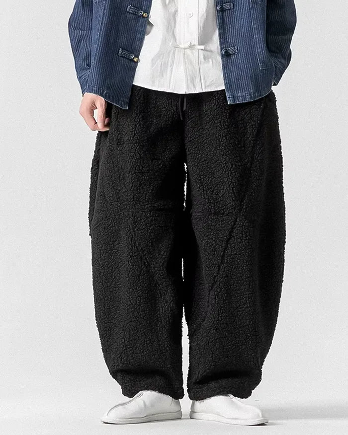 Fleece wool pants ’Mugyo’ - TECHWEAR STORM™