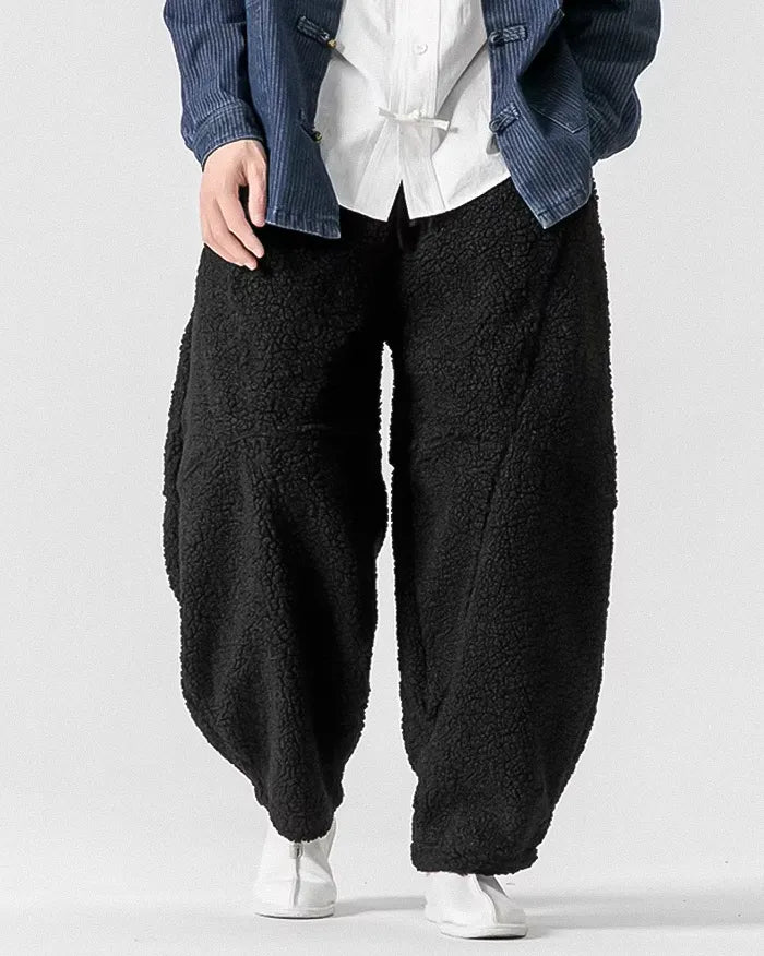 Fleece wool pants ’Mugyo’ - TECHWEAR STORM™